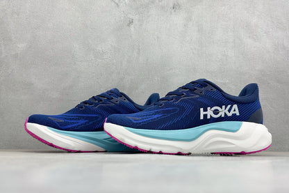 HOKA Arahi 8 Royal Blue Cyan Fuchsia Stability Running Sneakers