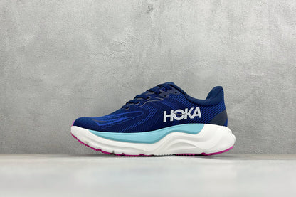 HOKA Arahi 8 Royal Blue Cyan Fuchsia Stability Running Sneakers