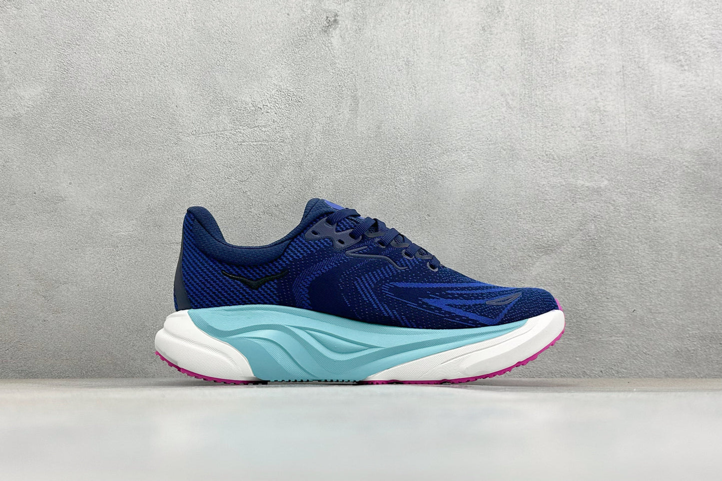 HOKA Arahi 8 Royal Blue Cyan Fuchsia Stability Running Sneakers
