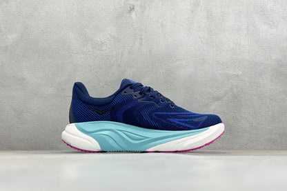 HOKA Arahi 8 Royal Blue Cyan Fuchsia Stability Running Sneakers