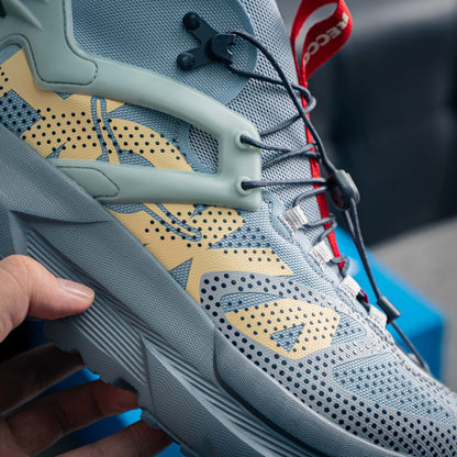 HOKA Mafate Speed 4 "Stone Blue" Mid-Top Trail Sneakers