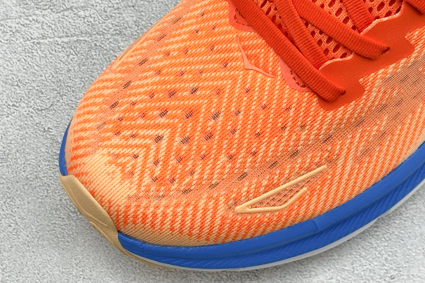 HOKA Clifton 9 Orange & Blue Gradient Daily Running Trainers