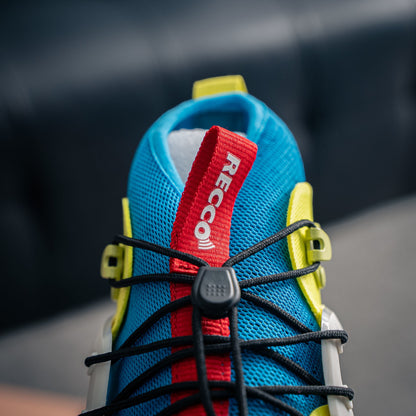 HOKA Mafate Speed 2 / Mafate X Hike "Hoka Hike" Yellow/Blue Mid-Top Trail Sneakers