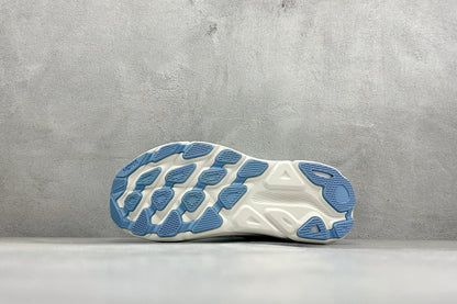 HOKA Clifton 9 Mint & Lavender Gradient Daily Running Trainers