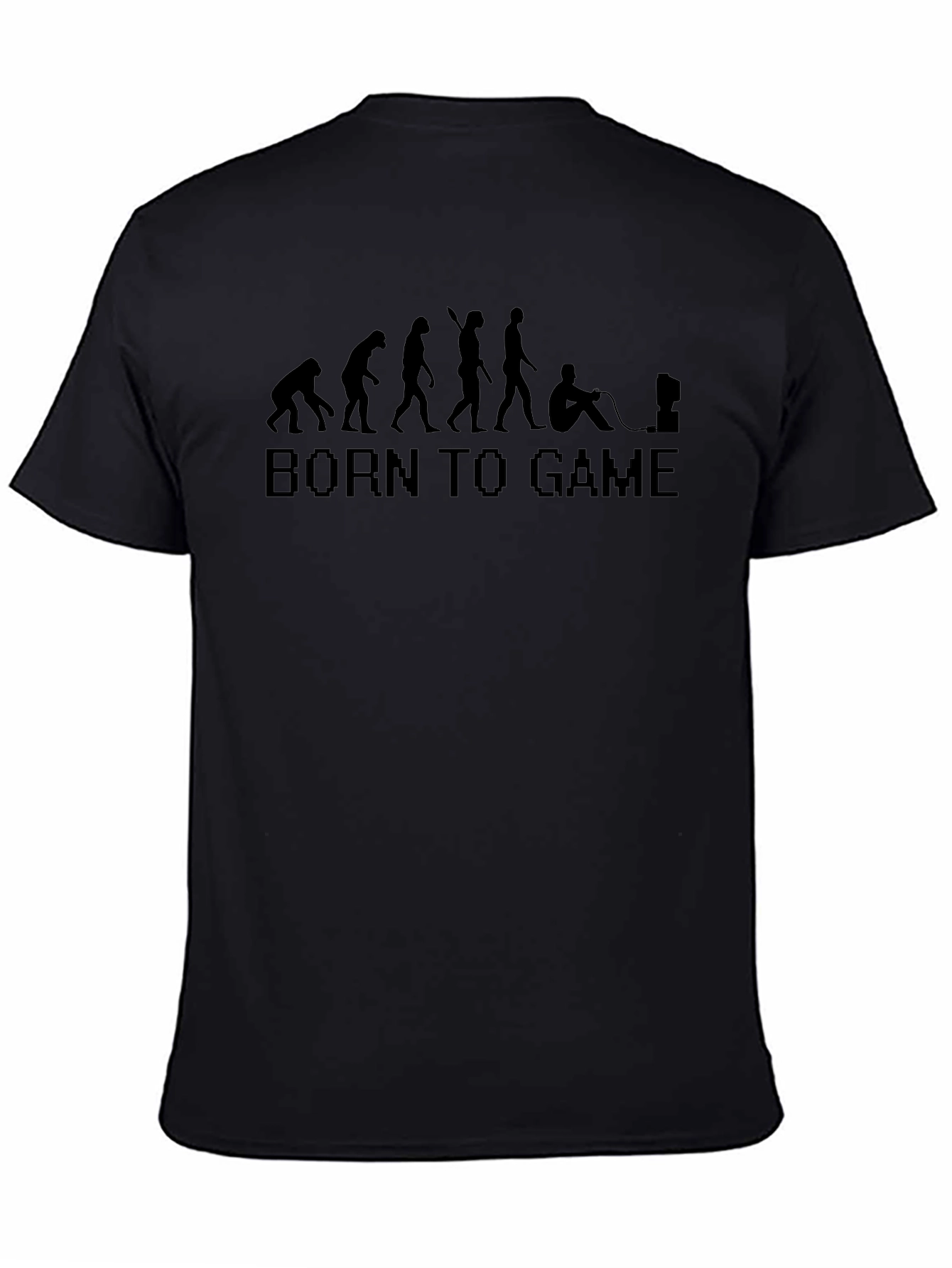 Born To Game Evolution Black T-Shirt