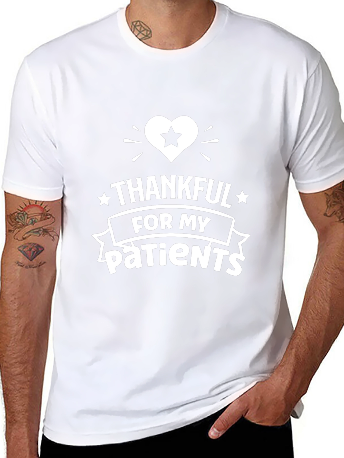 Thankful For My Patients Graphic T-Shirt