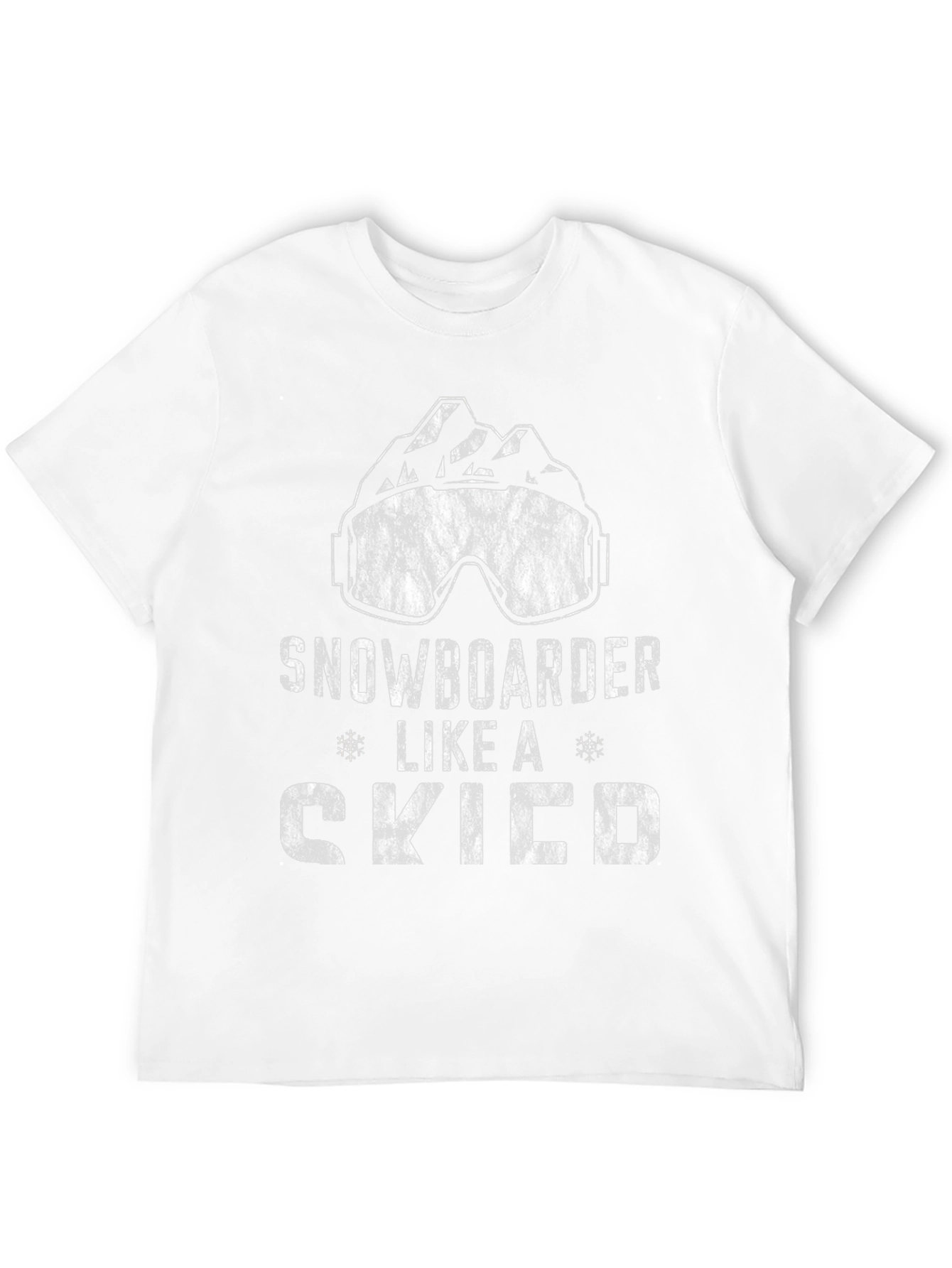 Snowboarder Like a Skier T-Shirt