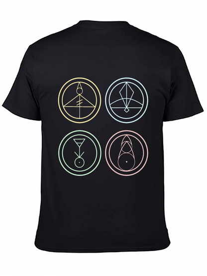 The Owl House Glyphs Black T-Shirt
