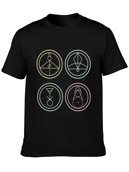 The Owl House Glyphs Black T-Shirt