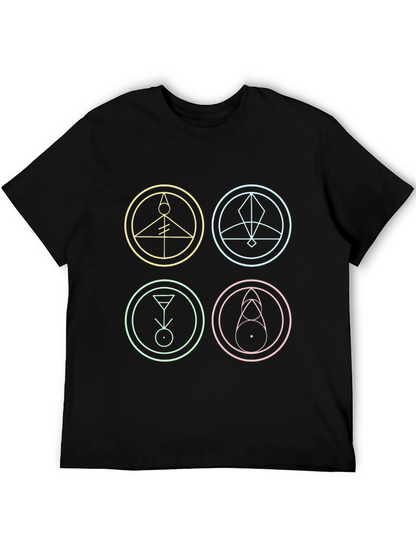 The Owl House Glyphs Black T-Shirt