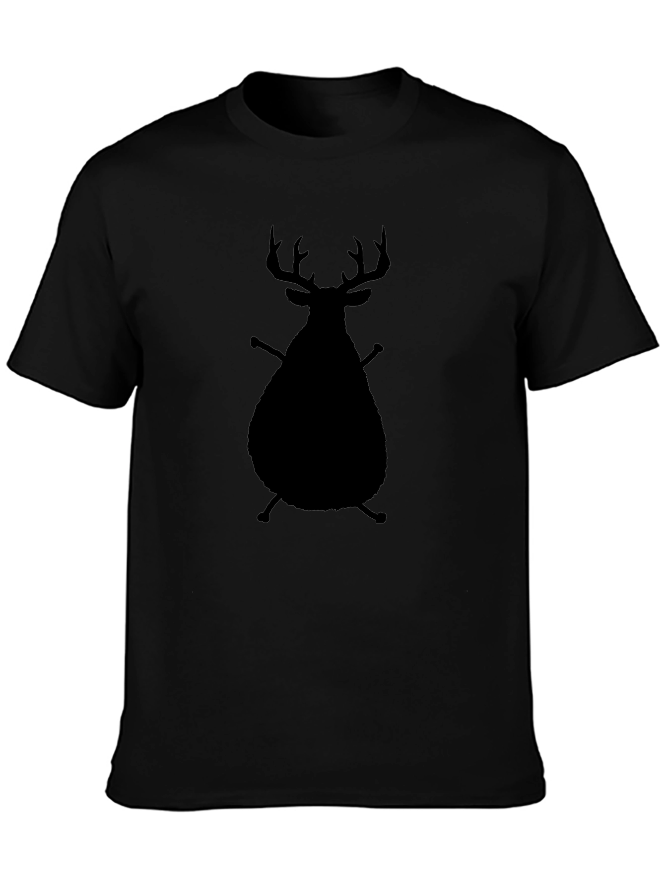 Silhouette Deer & Sticks Graphic Tee
