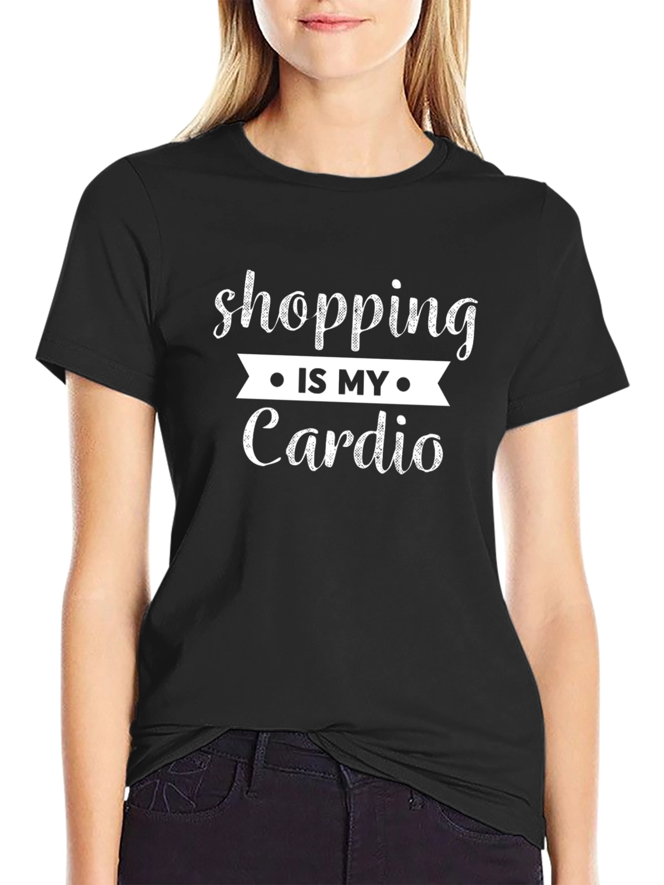 Shopping Is My Cardio Graphic T-Shirt