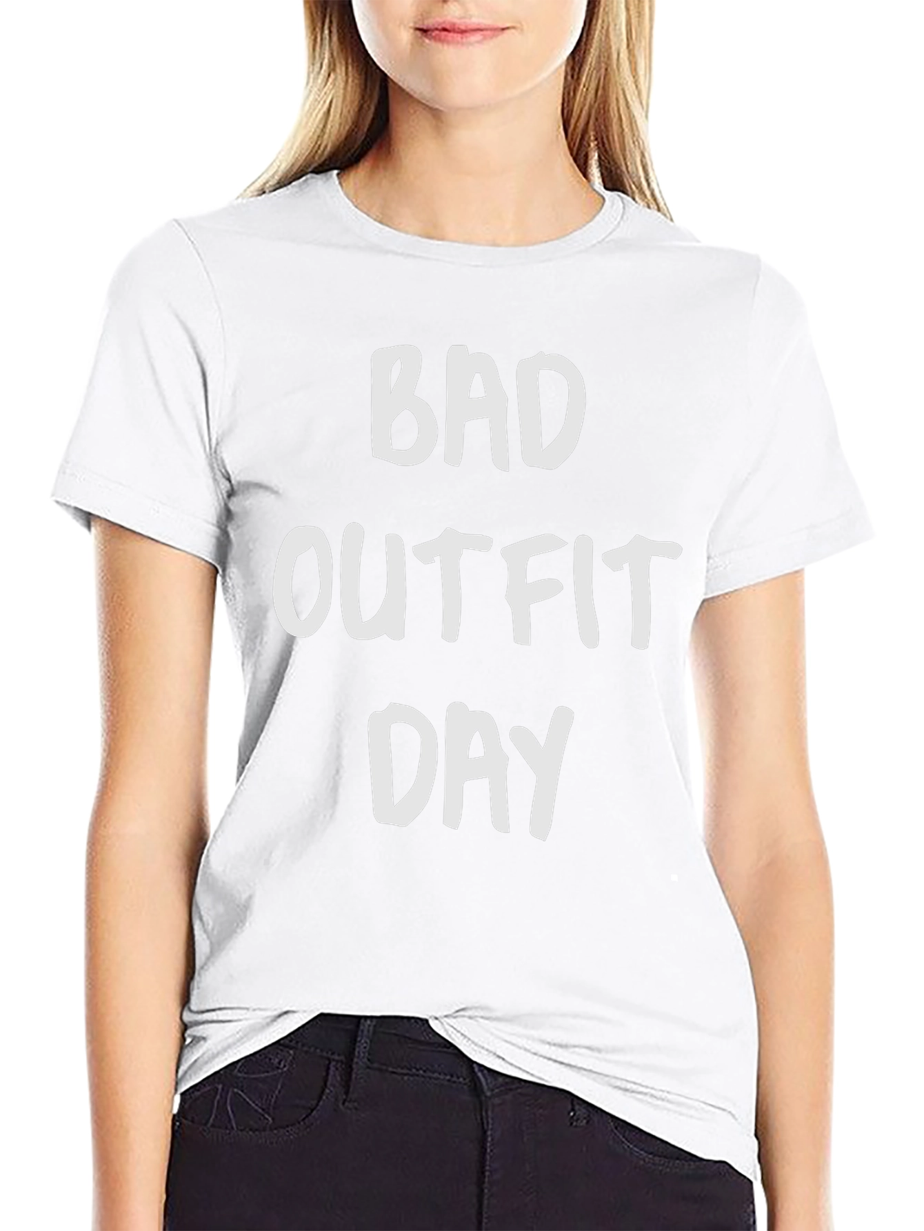 Bad Outfit Day Funny Graphic T-Shirt