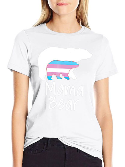 Mama Bear T-Shirt - Transgender Pride