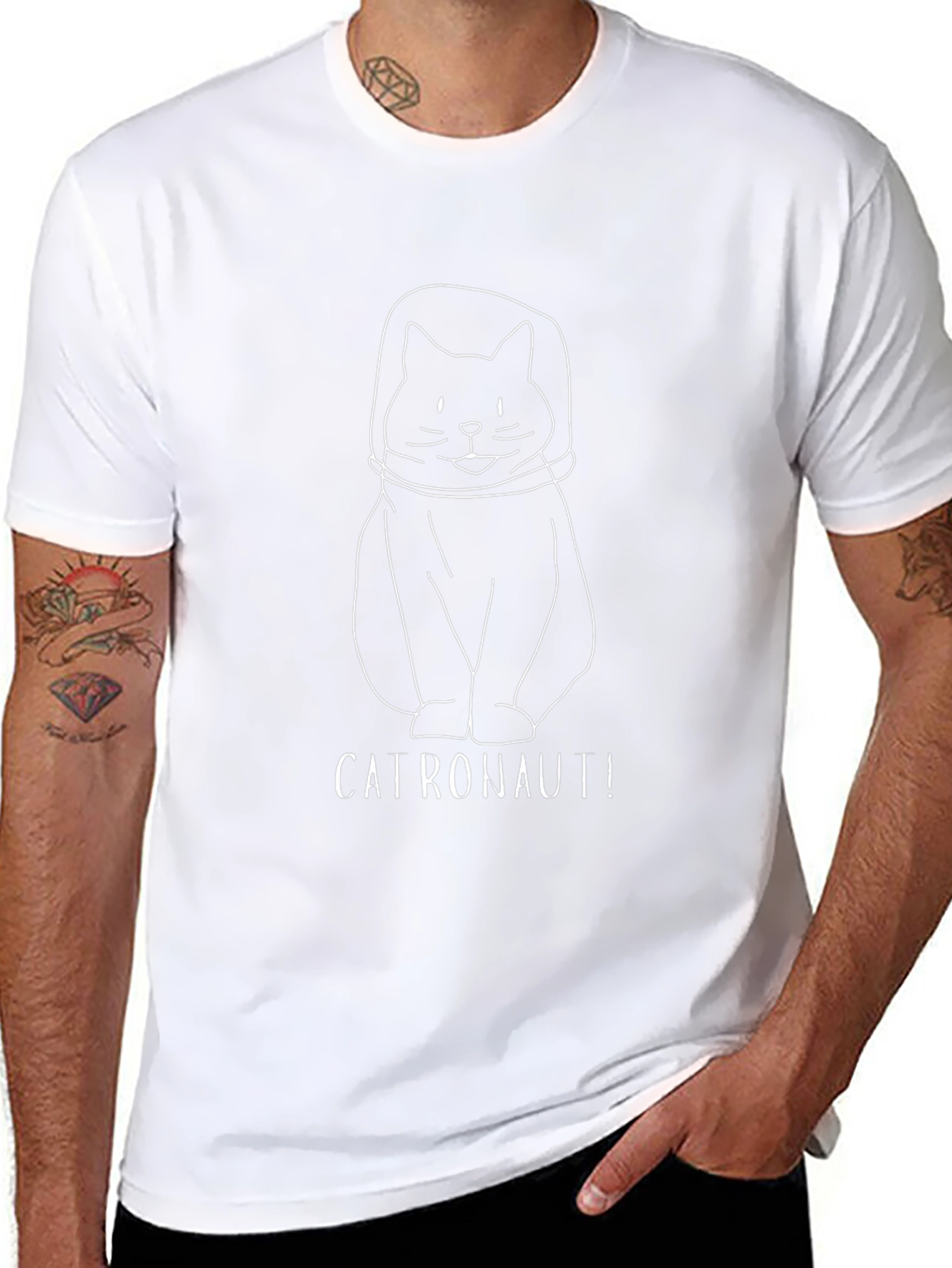Catronaut T-Shirt - Astronaut Cat in Space!