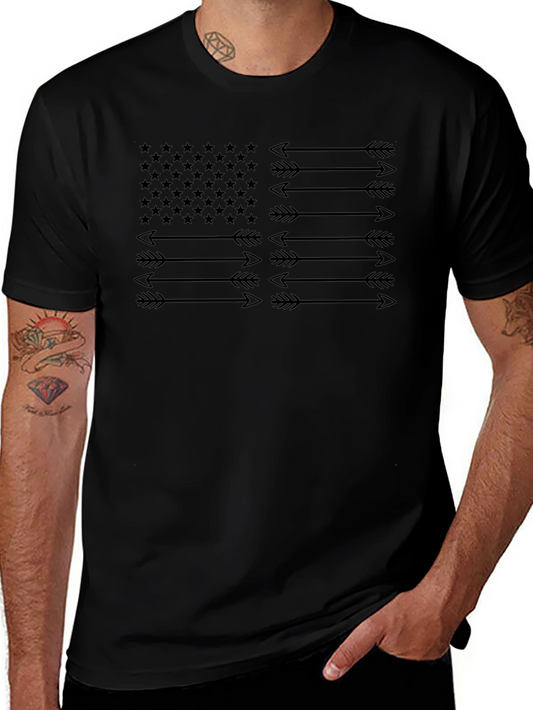 American Arrow Flag Graphic T-Shirt