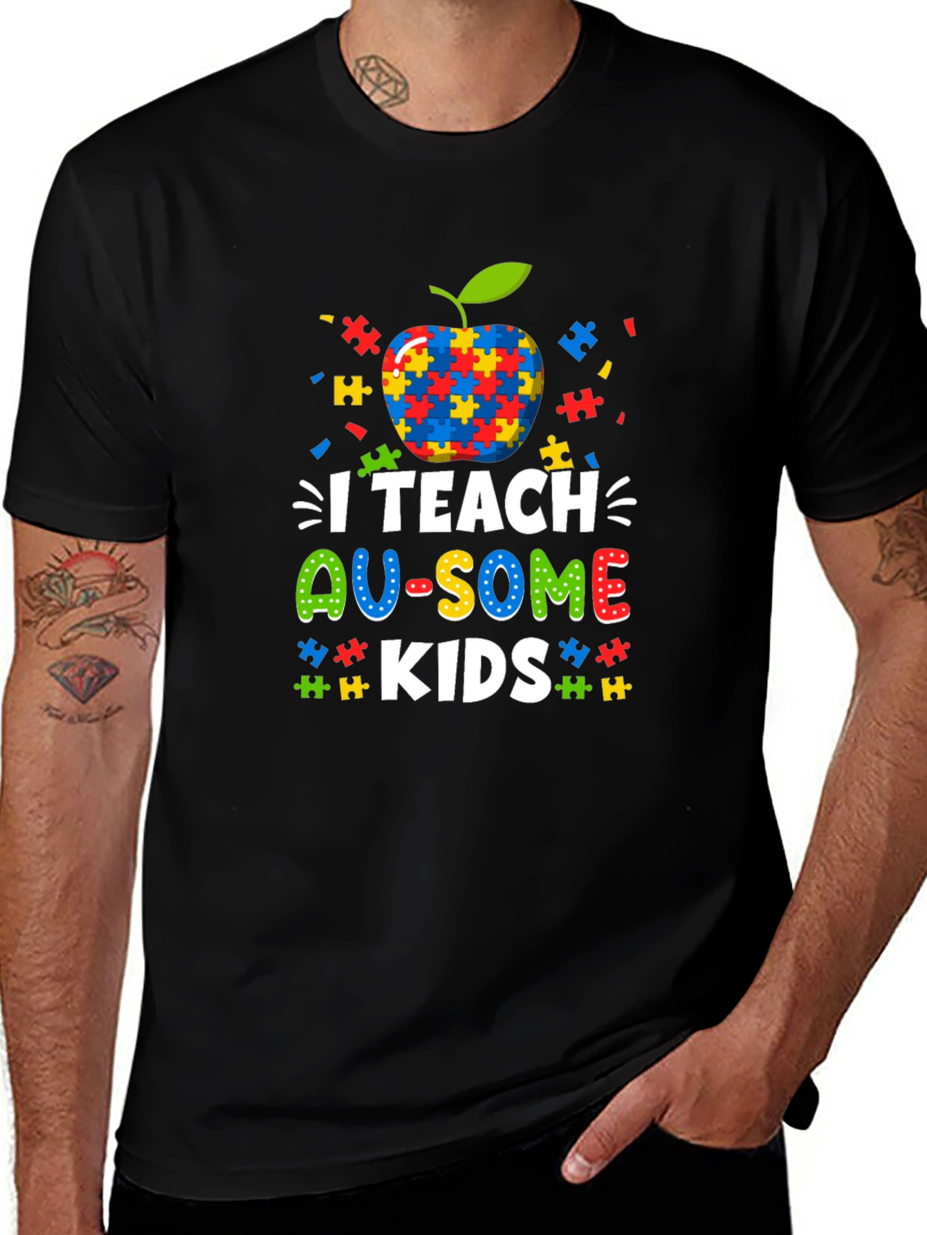 Autism Awareness Teacher T-Shirt