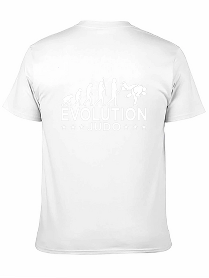 Judo Evolution Black T-Shirt Martial Arts Athlete