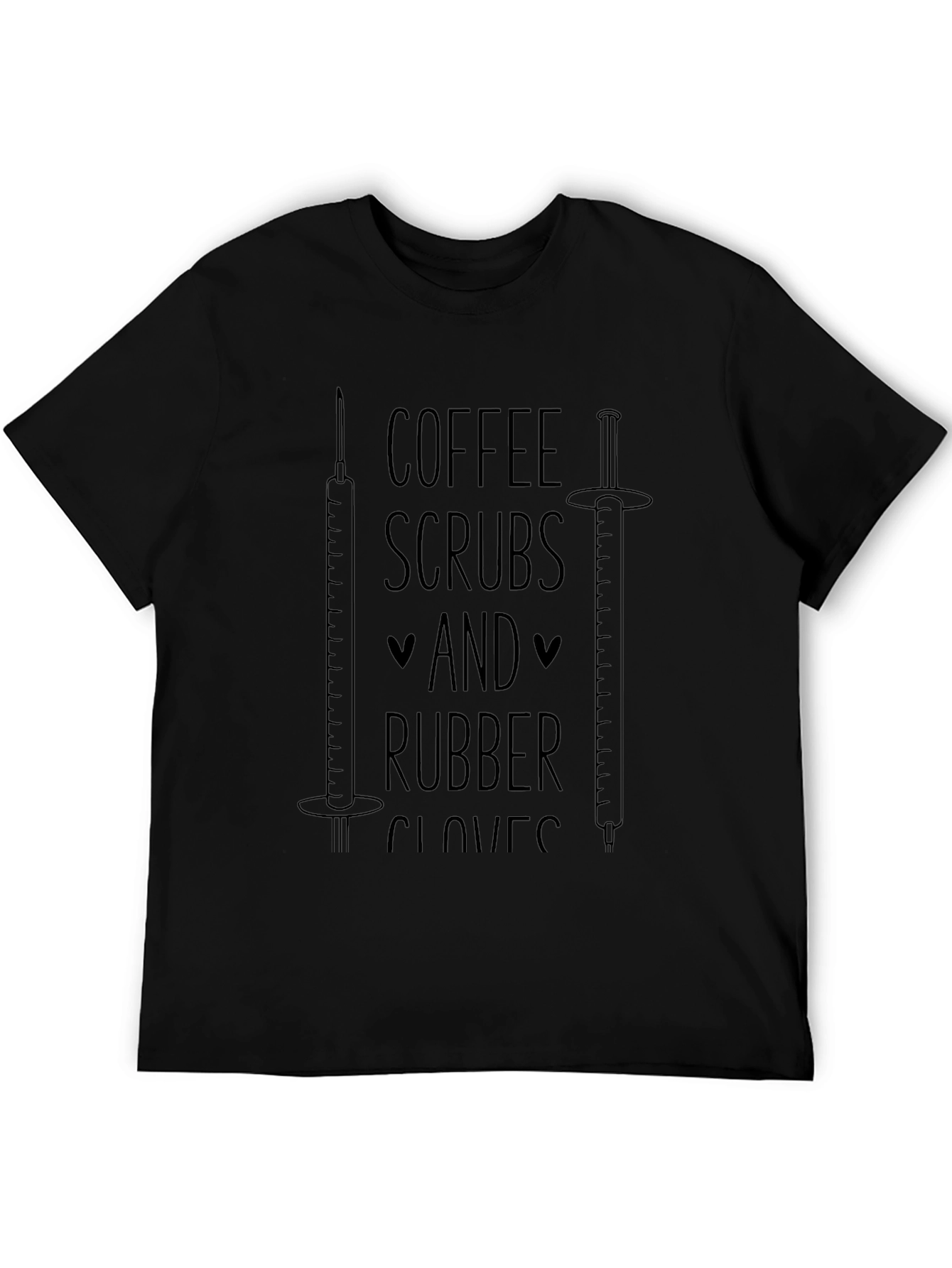 Coffee Scrubs & Rubber Gloves Graphic Tee