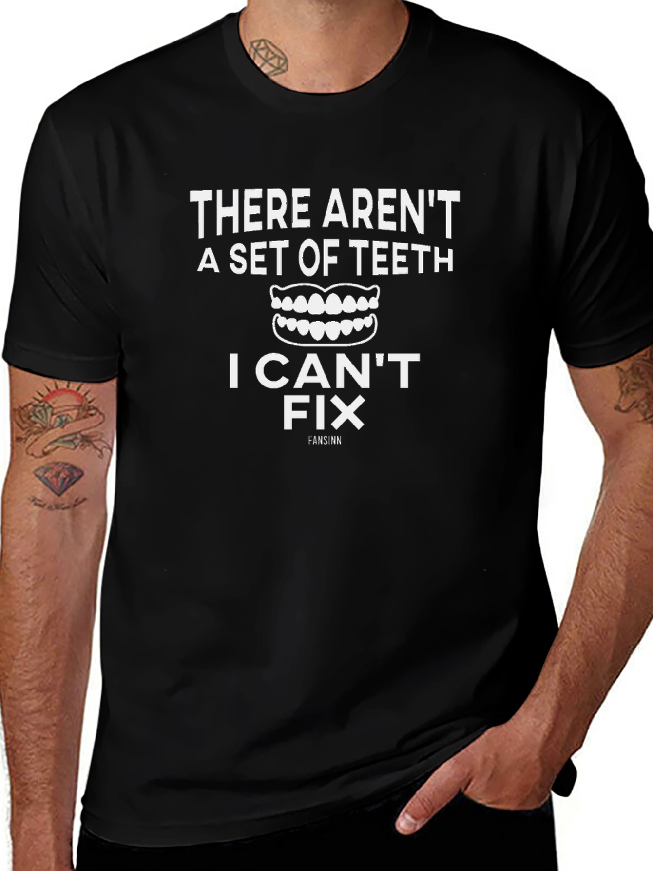 Dentist Humor T-Shirt: I Can Fix Teeth