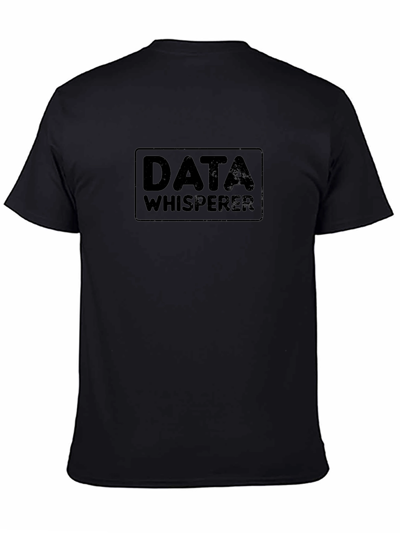 Data Whisperer Black T-Shirt