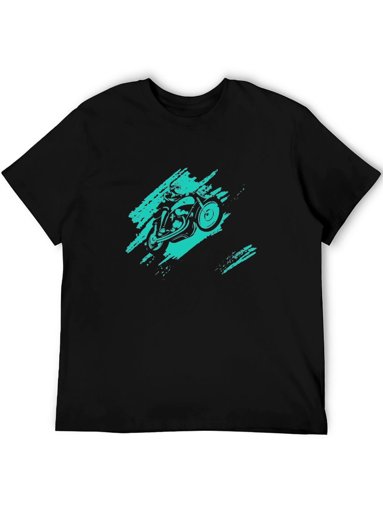 Black Motorcycle Ride T-Shirt