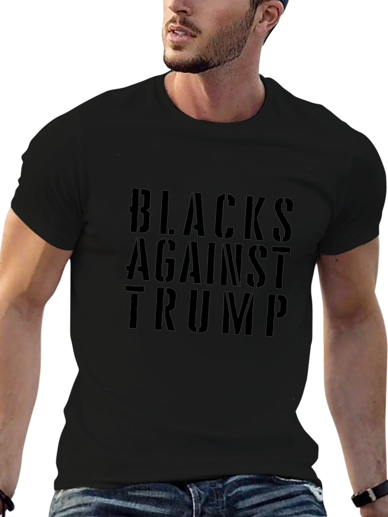 Blacks Against Trump Graphic Tee