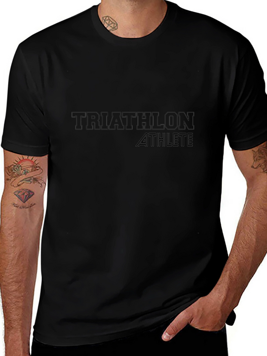 Triathlon Athlete Graphic Tee - Performance Wear