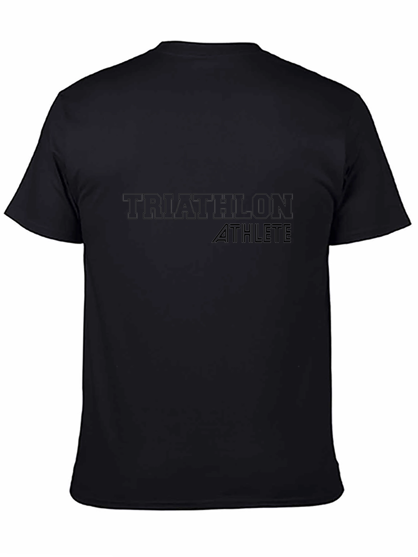 Triathlon Athlete Graphic Tee - Performance Wear