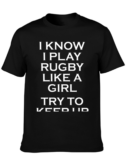 Rugby Player Funny Slogan T-Shirt