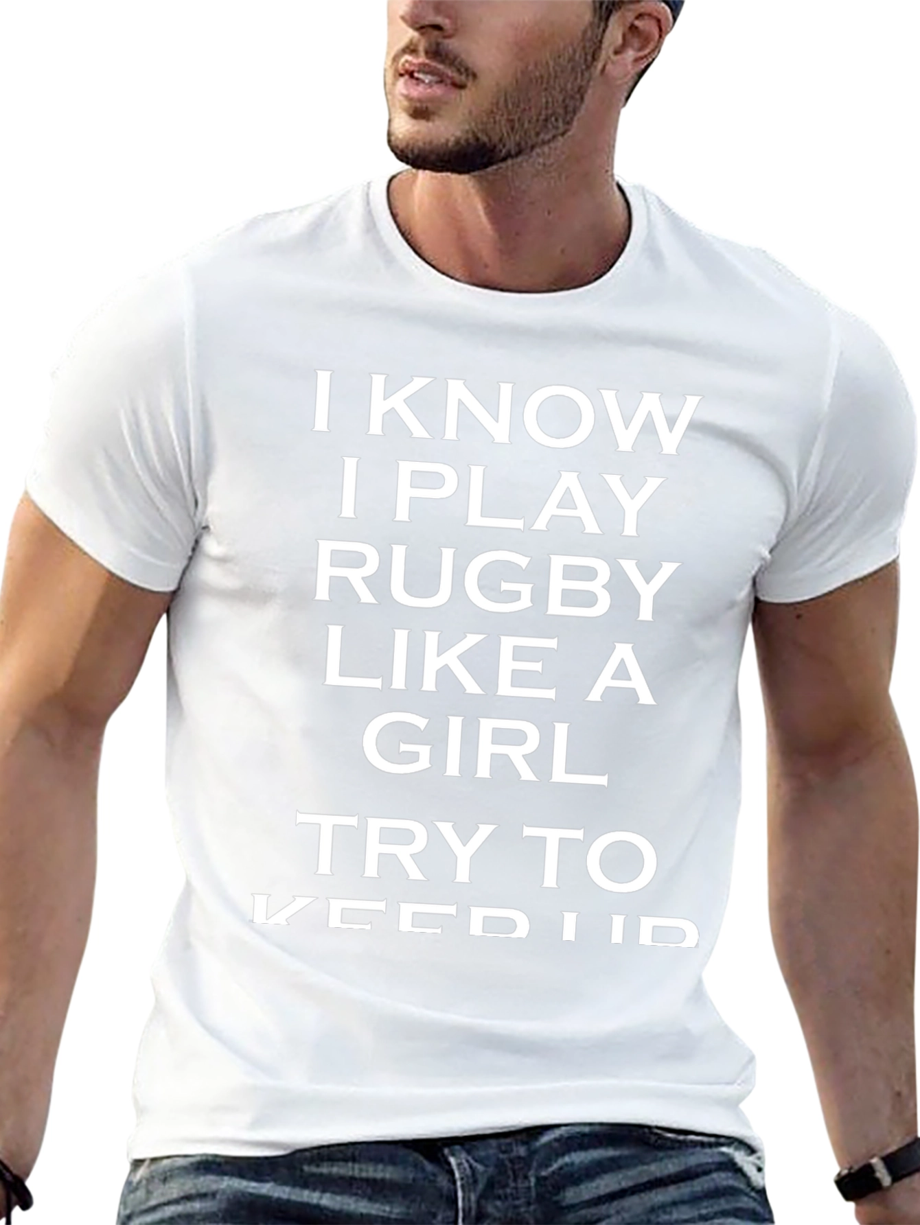 Rugby Player Funny Slogan T-Shirt