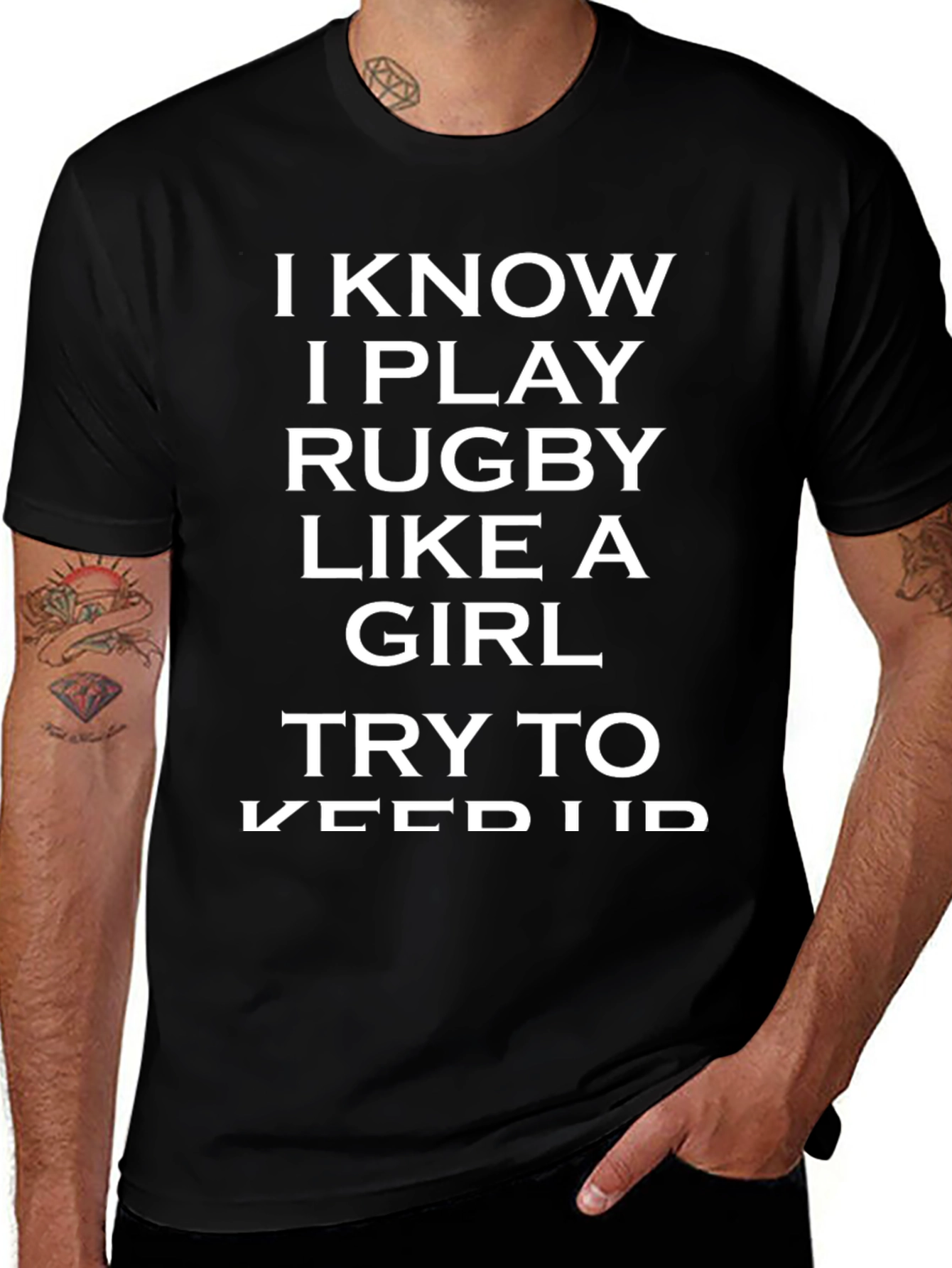 Rugby Player Funny Slogan T-Shirt