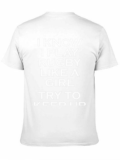 Rugby Player Funny Slogan T-Shirt