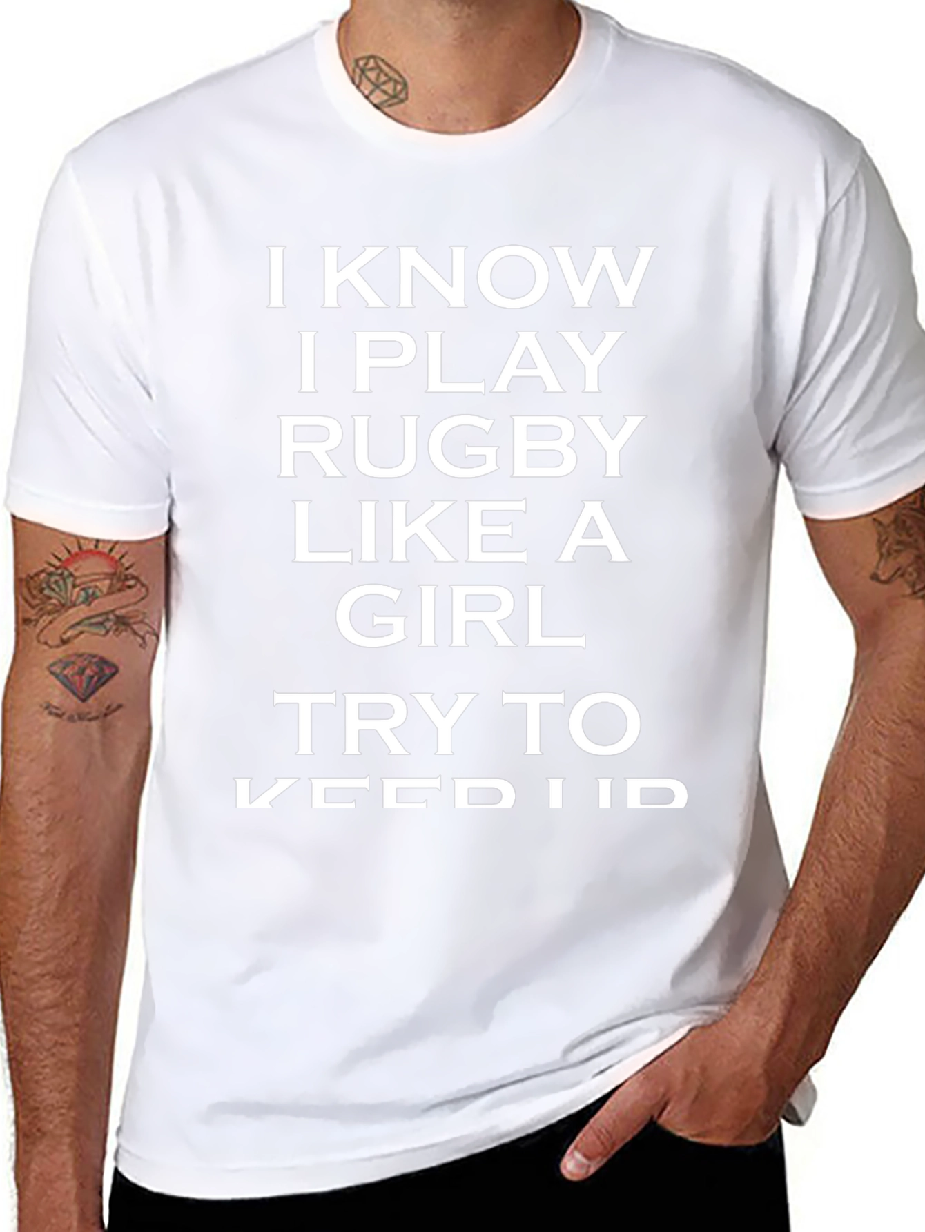 Rugby Player Funny Slogan T-Shirt