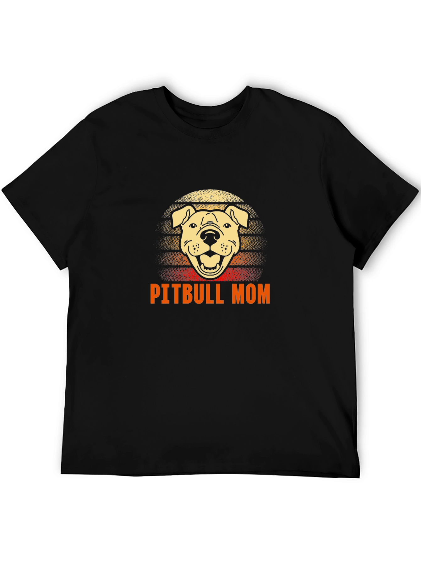 Pitbull Mom Graphic Tee - Dog Lover Shirt