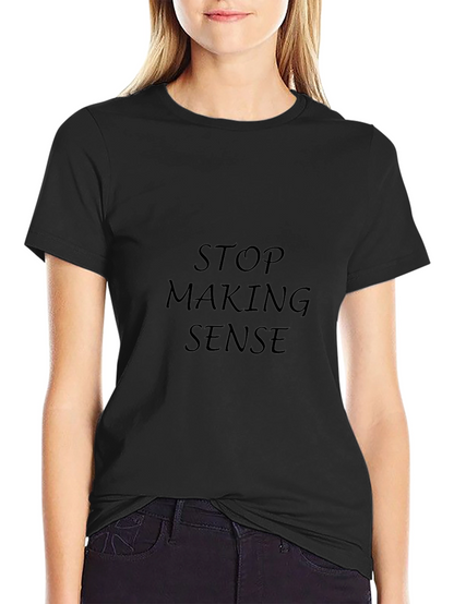 Stop Making Sense Graphic T-Shirt - Black