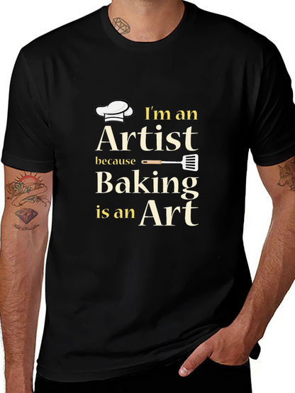 Baking Artist T-Shirt - Culinary Art Tee