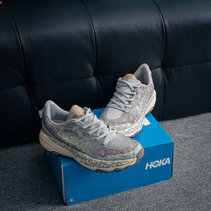 HOKA Speedgoat 6 "Grey Camo" Trail Running Sneakers