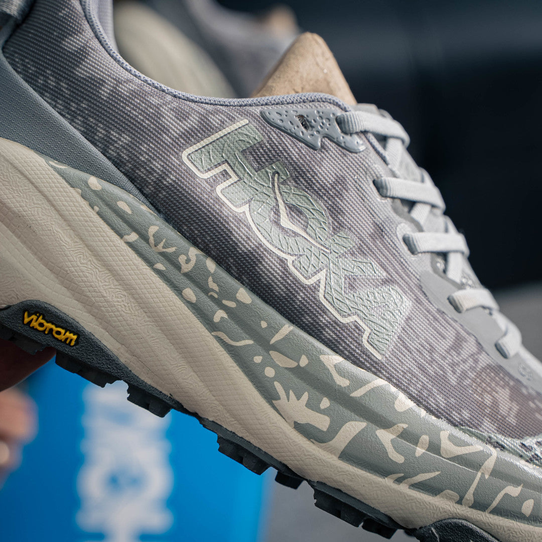 HOKA Speedgoat 6 "Grey Camo" Trail Running Sneakers