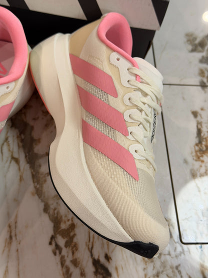 adidas Adizero Evo SL "Cloud White / Blush Pink"