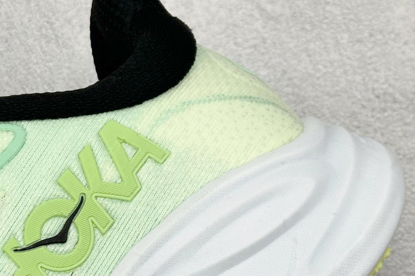 HOKA Clifton 10 Mint Green Cushioned Road Running Sneakers