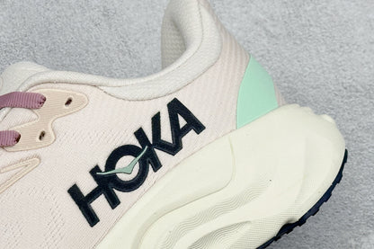 HOKA Arahi 8 Cream Mint Green Women Stability Running Shoes