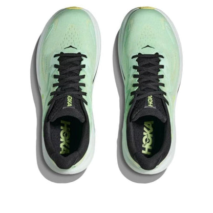 HOKA Clifton 10 'Mint Fluorite Luna Moth'