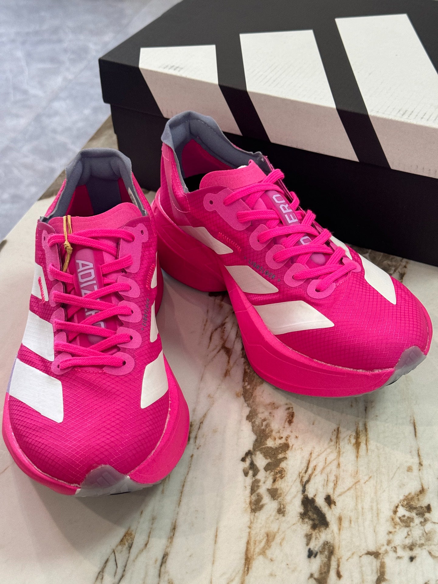 adidas Adizero Adios Pro 4 "Pink White"