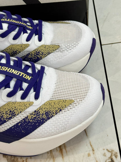 Adidas Adizero Evo SL "University of Washington Huskies" Running Shoes