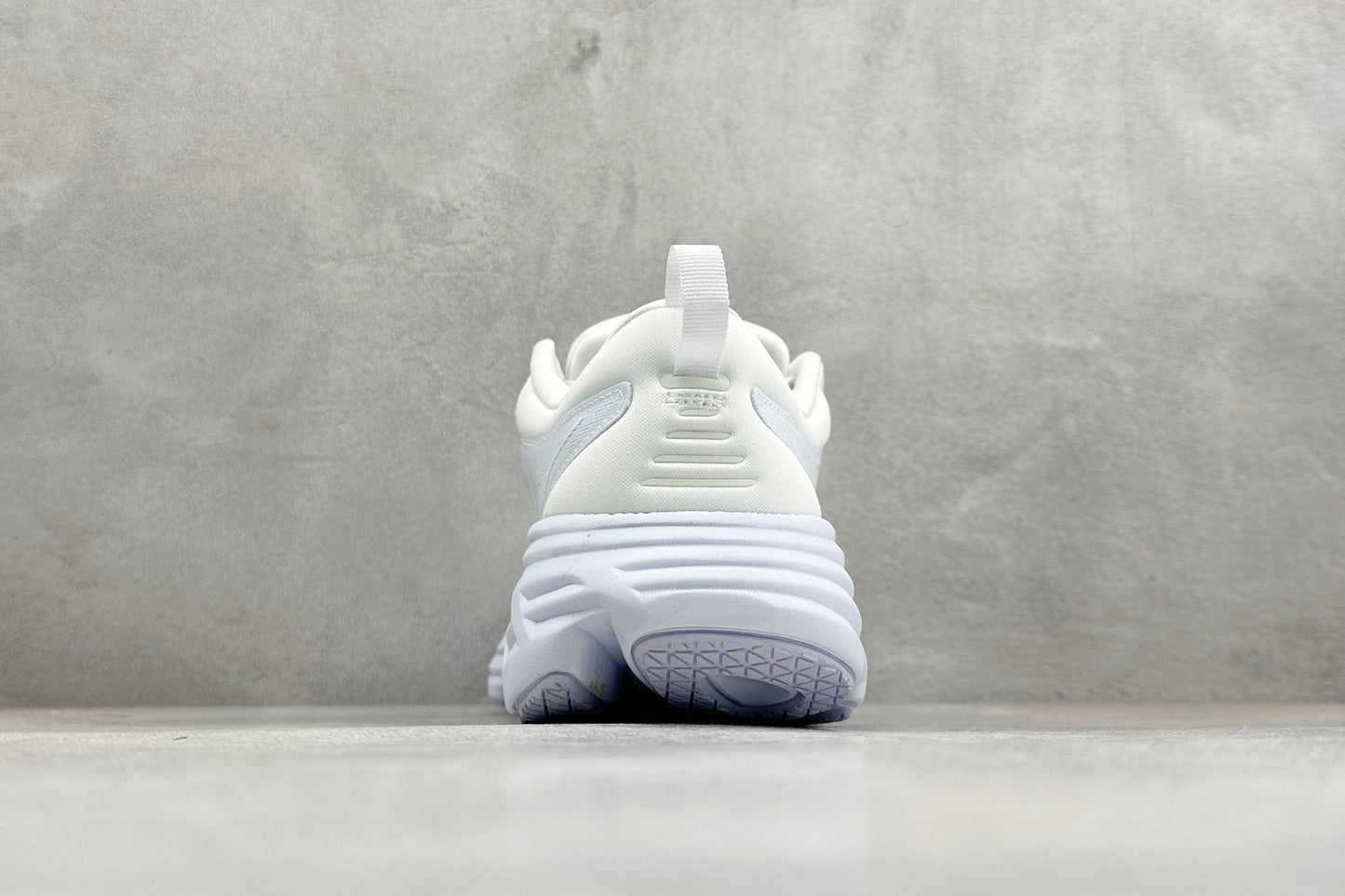 HOKA Bondi 8 Triple White Running Sneaker