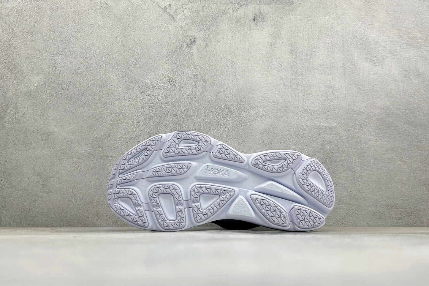 HOKA Bondi 8 Triple White Running Sneaker