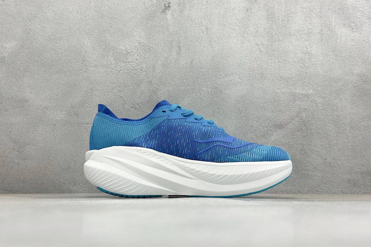 HOKA Mach X 2 Blue White Road Racing Running Shoes