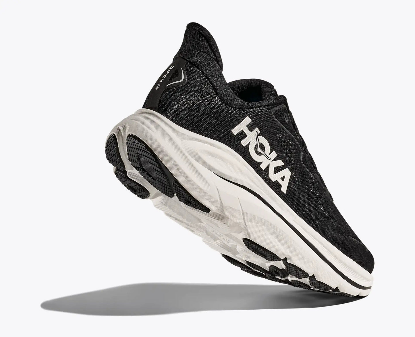 HOKA Clifton 10 Black / White