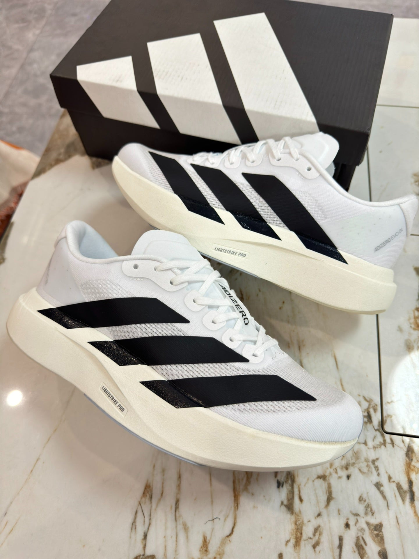 adidas Adizero Evo SL "White Black Panda"